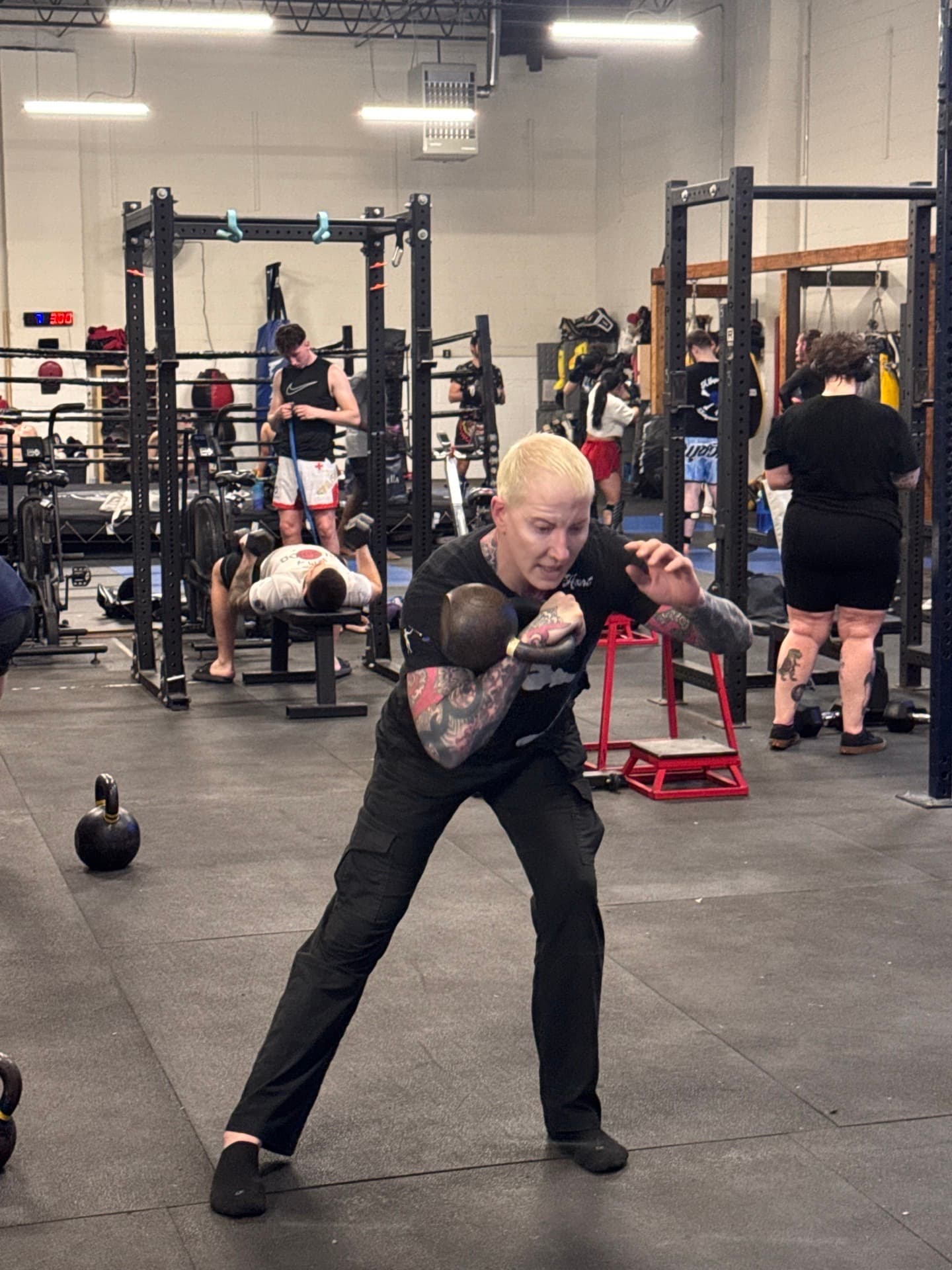 Strength training at Diamondheart Brooklyn