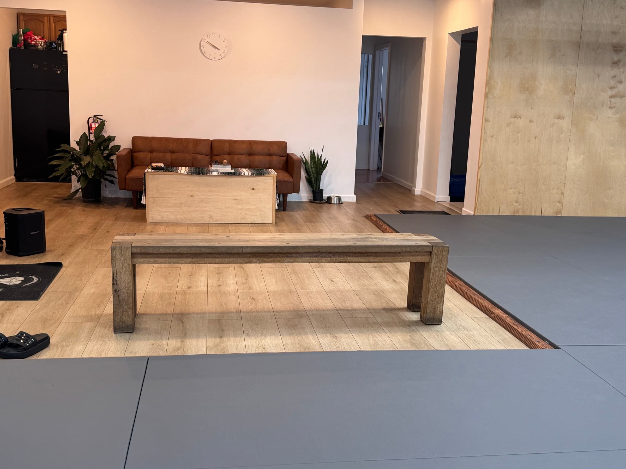 BJJ viewing area at Diamondheart Brooklyn