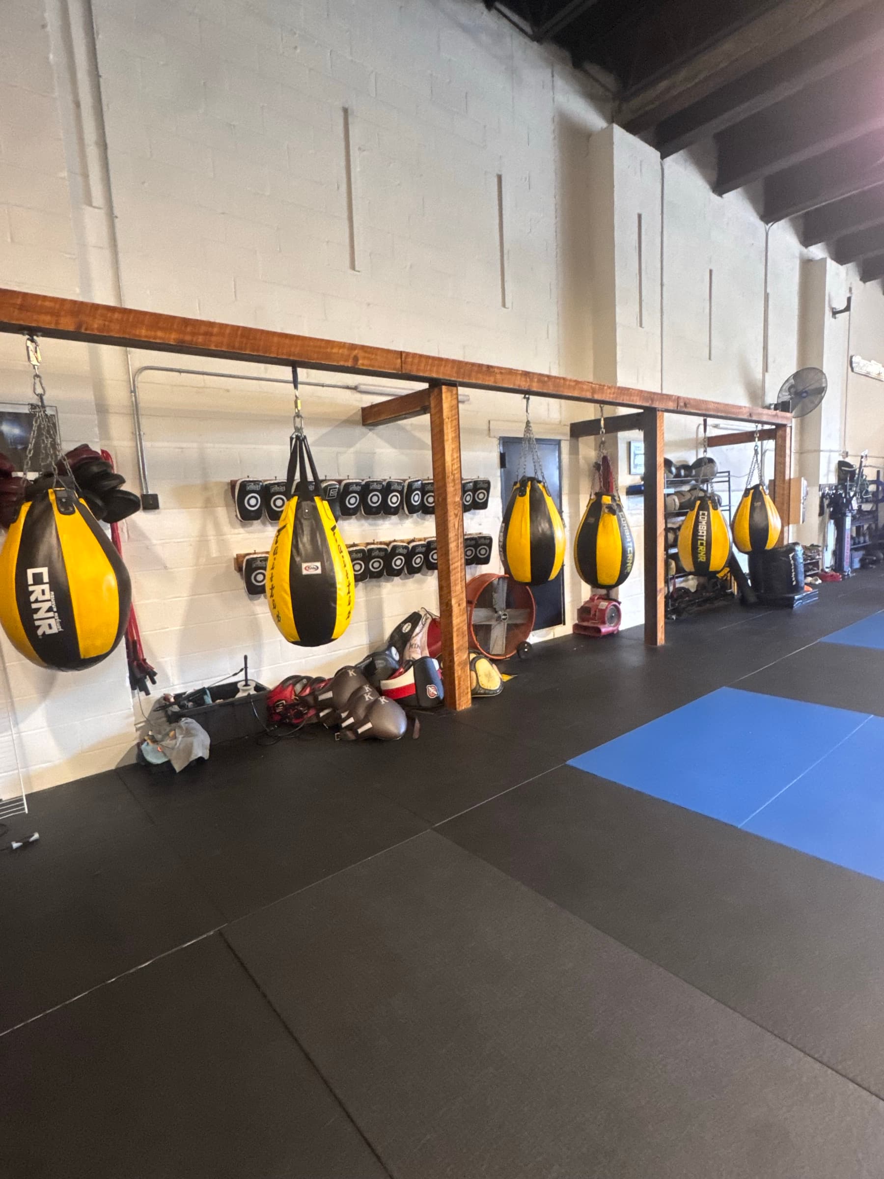 Striking area at Diamondheart Brooklyn