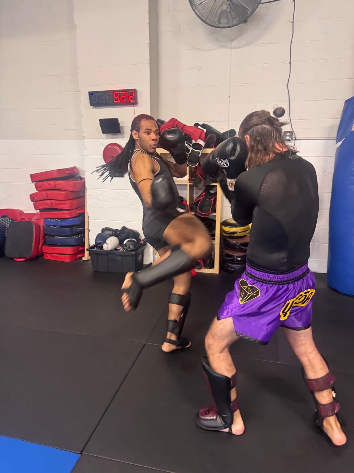 Muay Thai training at Diamondheart Brooklyn
