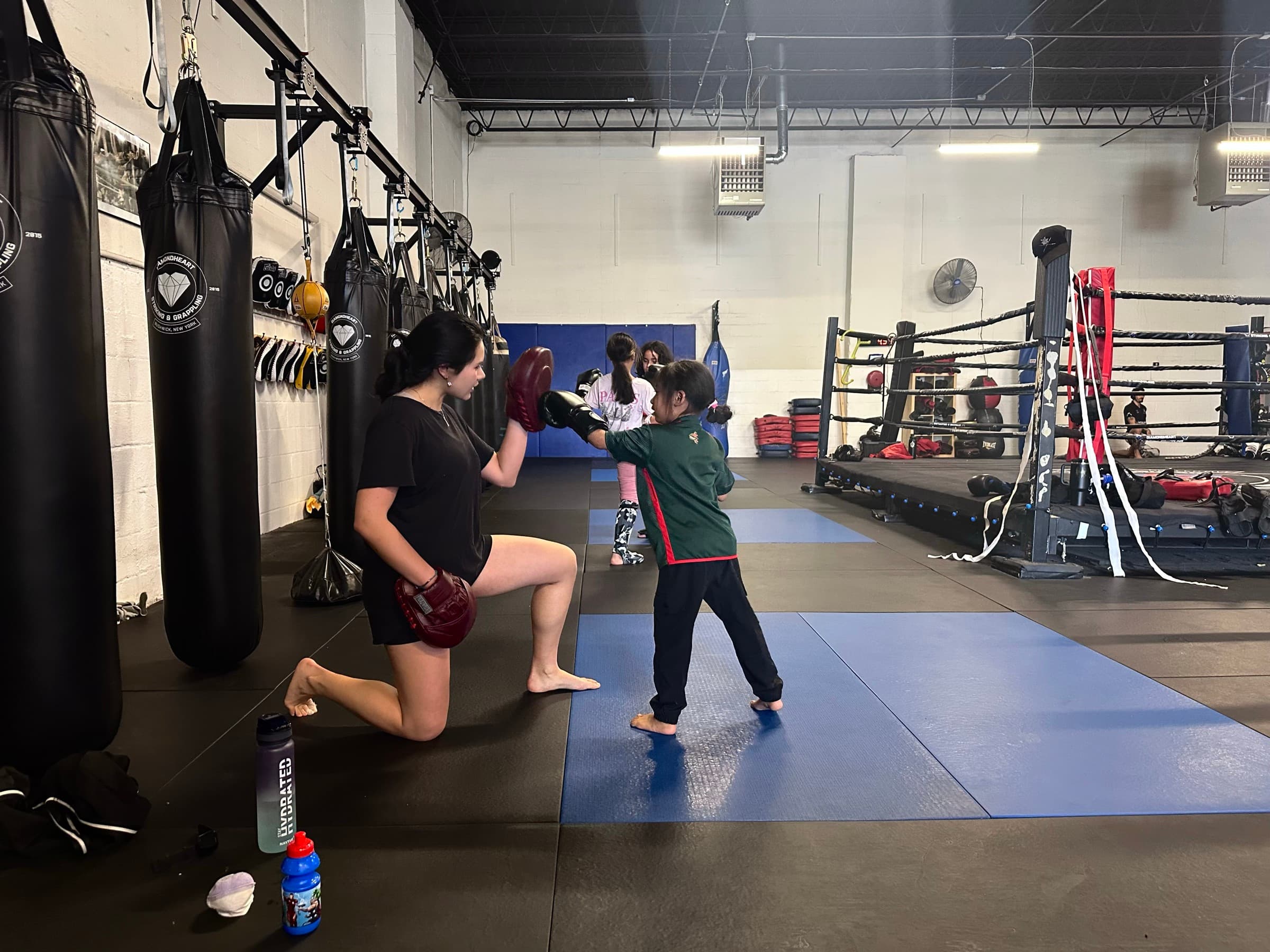 Youth Muay Thai class at Diamondheart Brooklyn
